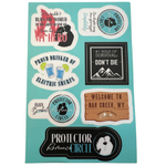 Protector Romance Circle Sticker Sheet
