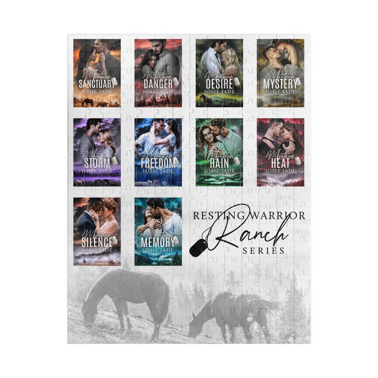 Resting Warrior Ranch Series Puzzle (110, 252, 520-piece) - Artful Escape