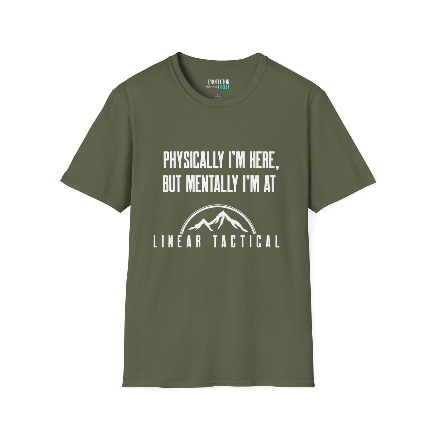 Mentally I'm at Linear Tactical - Unisex T-Shirt