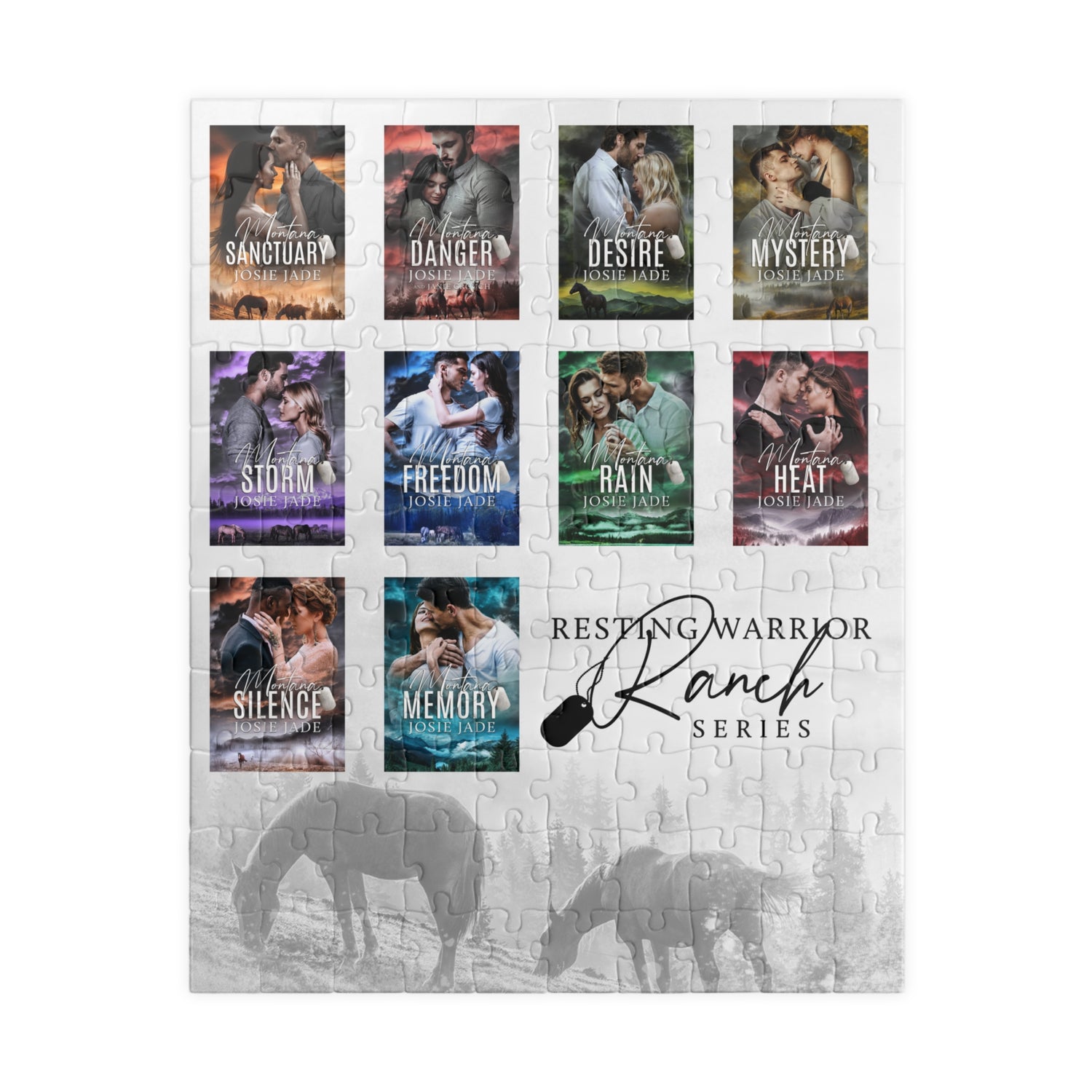 Resting Warrior Ranch Series Puzzle (110, 252, 520-piece) - Artful Escape