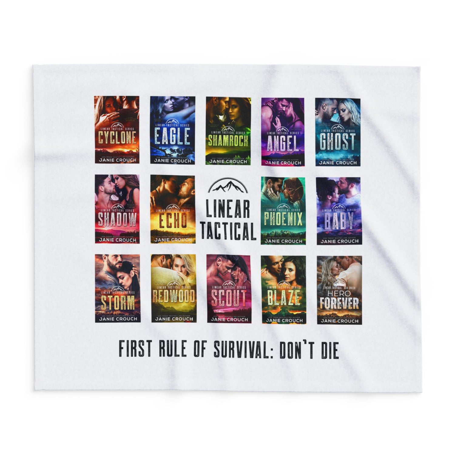 Linear Tactical Arctic Fleece Blanket