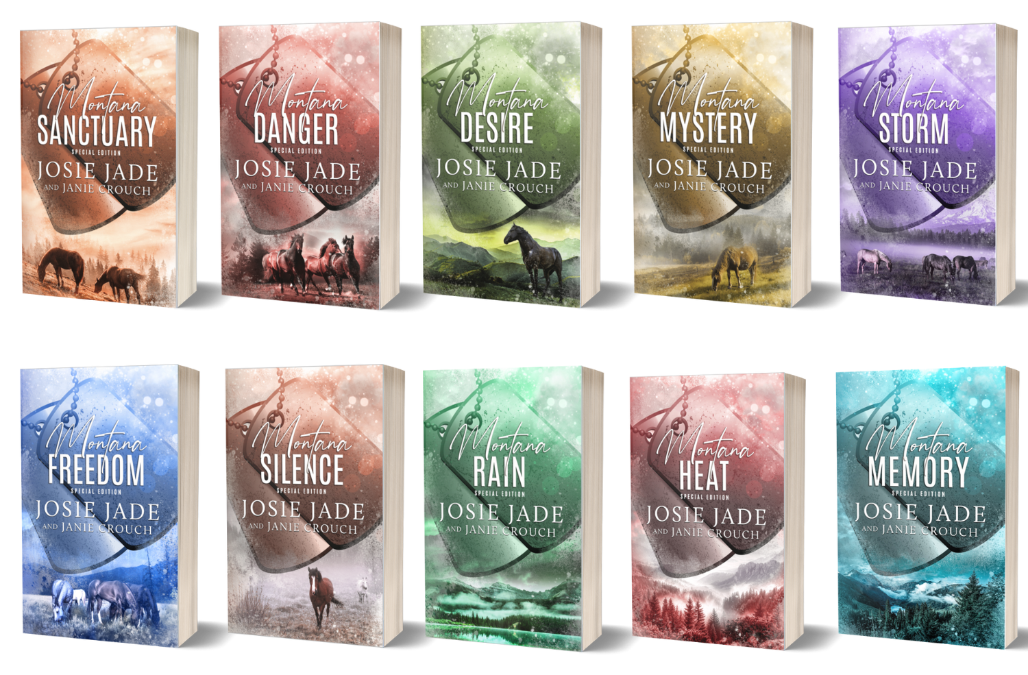 Resting Warrior Ranch Bundle Books 1-10 - Alternate Cover, Paperbacks