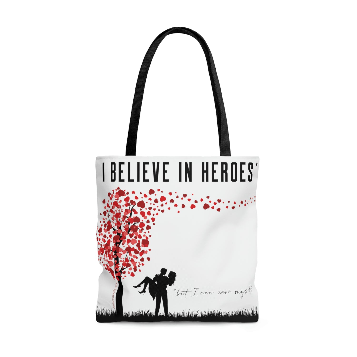 I Believe in Heroes Tote Bag